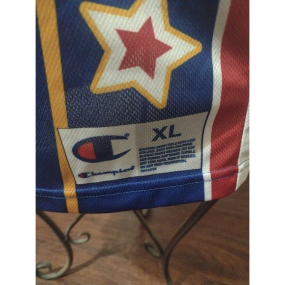 Champion Harlem Globetrotters Basketball Jersey Mens XL Big Easy #52 Blue - Picture 4 of 10